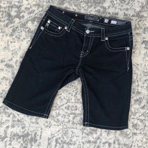 Miss Me size 28 Bermuda shorts